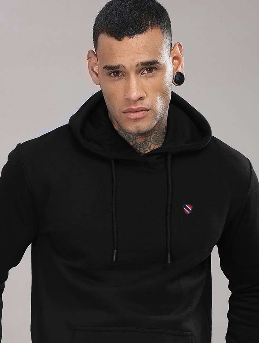 men long sleeve plain sweatshirt - 21672178 -  Standard Image - 3