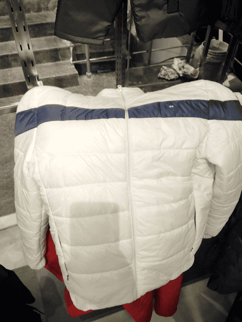 cream nylon casual jacket - 21672233 -  Standard Image - 0