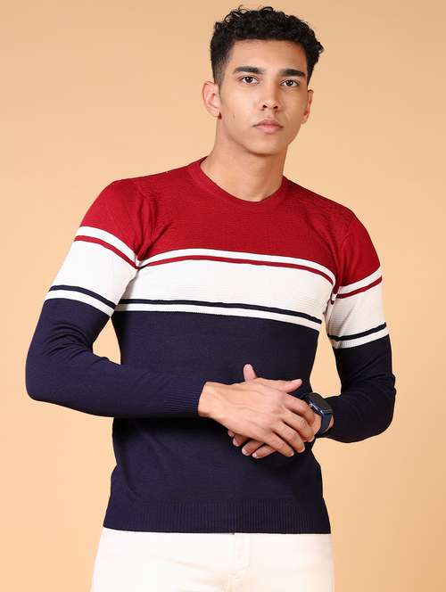 men acylic long sleeve pullover - 21672313 -  Standard Image - 0