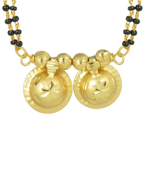 gold plated traditional mangalsutra for women - 21672794 - Standard Image - 0