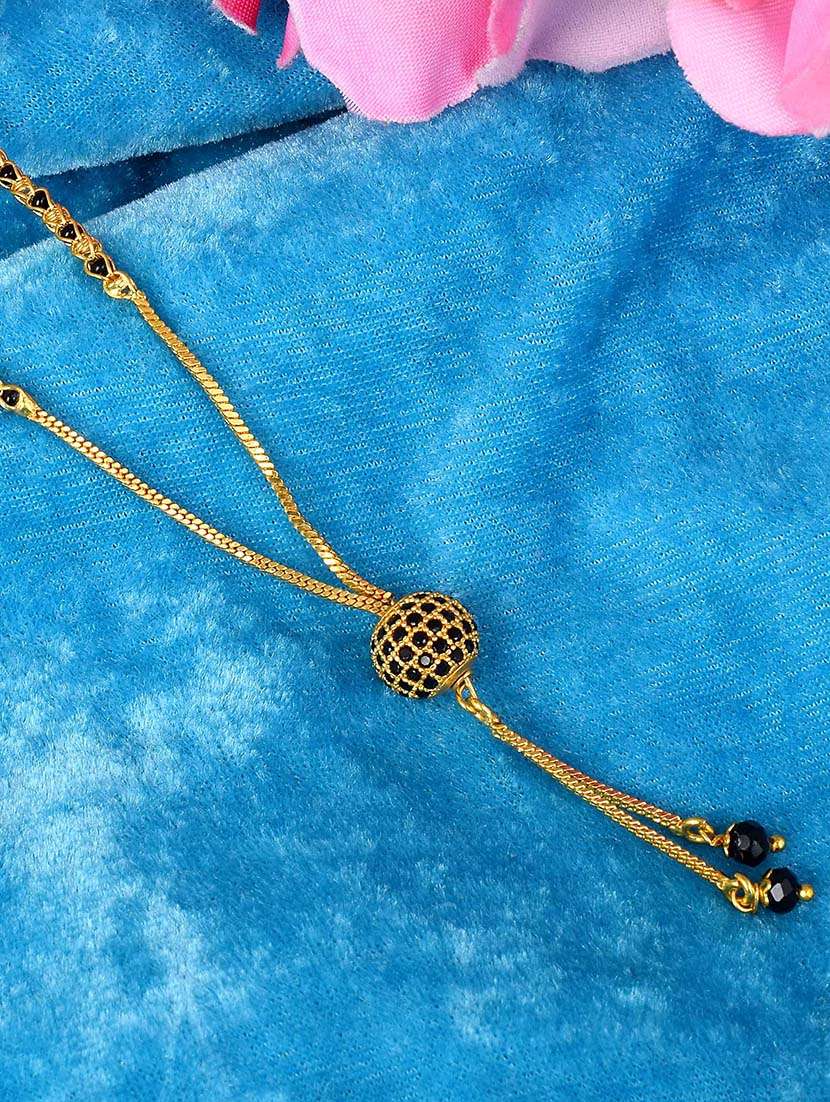 gold plated traditional mangalsutra for women