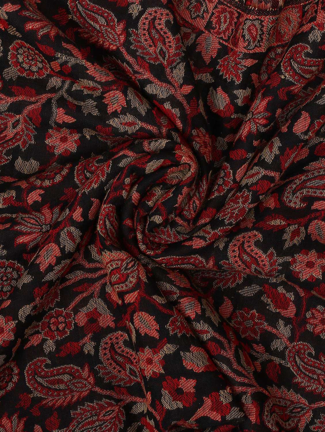 men elegant self design shawl - 21673215 -  Standard Image - 5