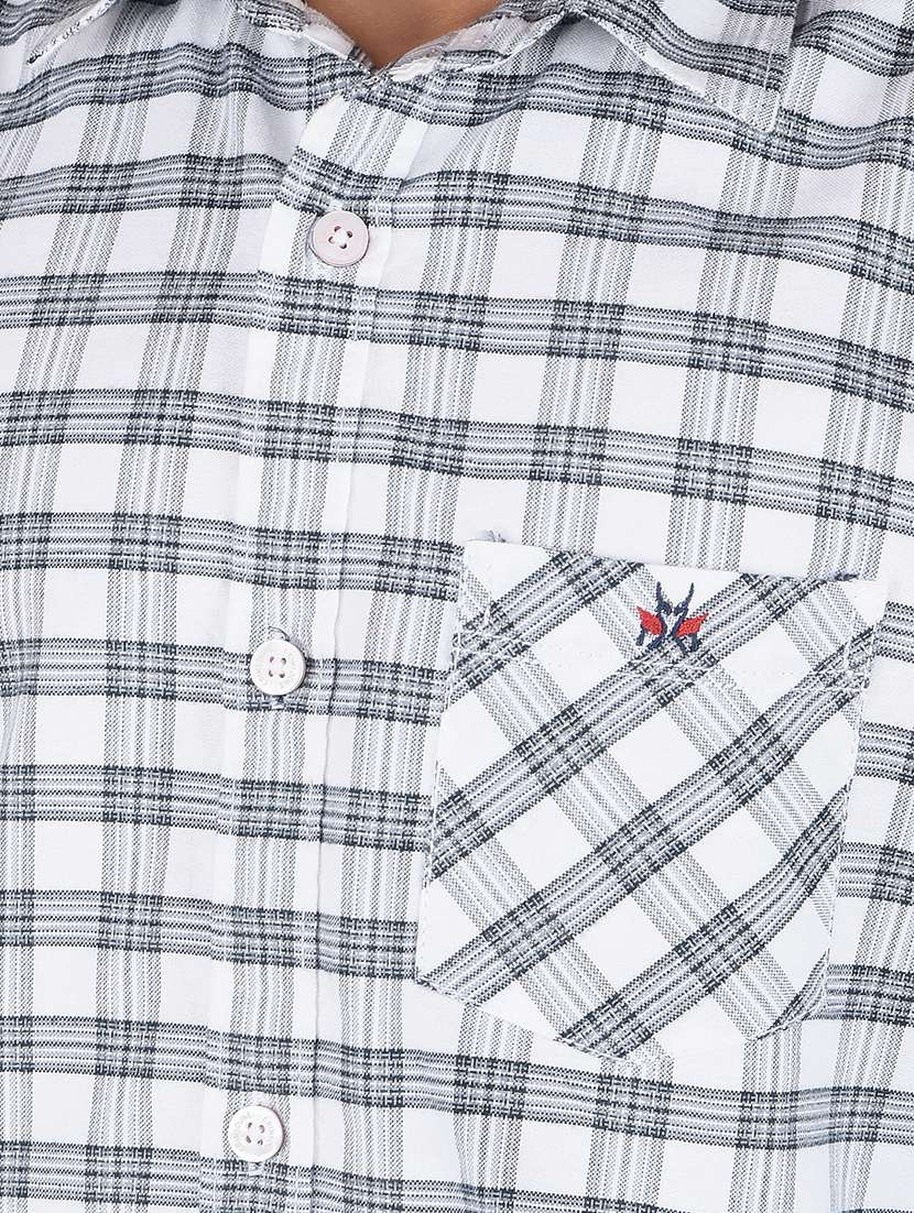 boys long sleeve checkered shirt - 21673322 -  Standard Image - 5