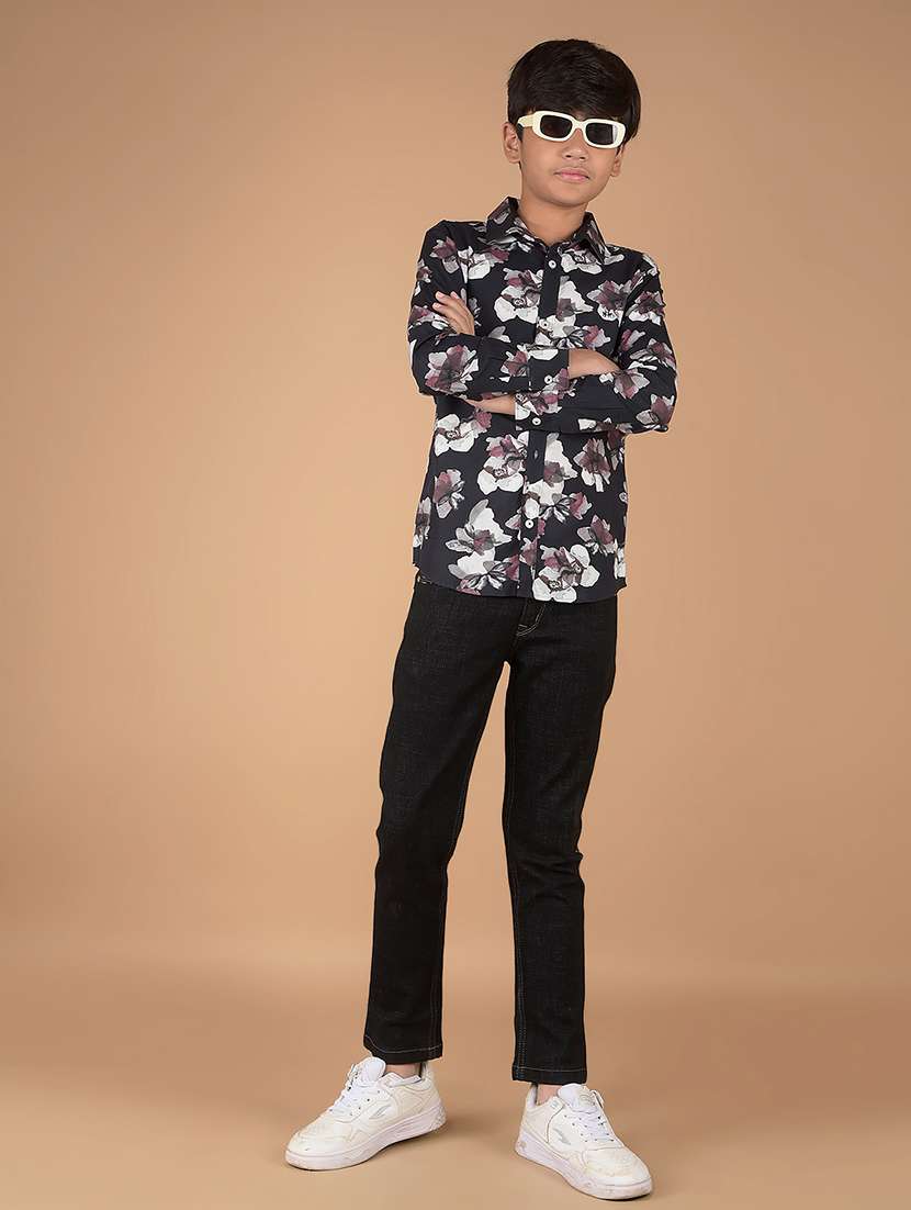boys long sleeve printed shirt - 21673357 -  Standard Image - 3