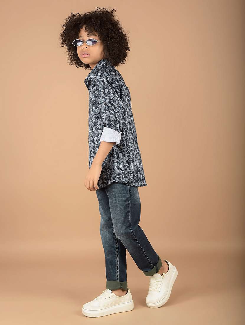 boys long sleeve printed shirt - 21673360 -  Standard Image - 3