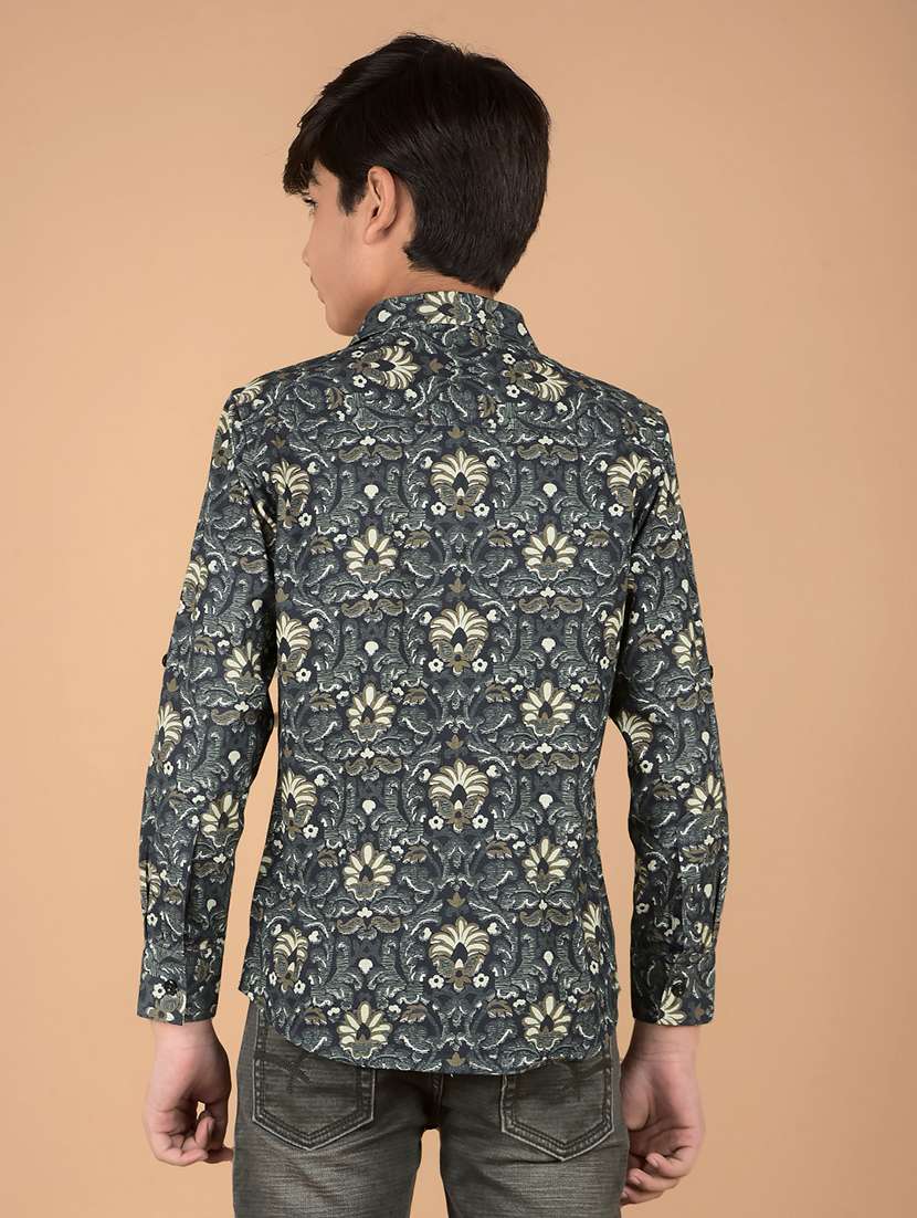 boys long sleeve printed shirt - 21673371 -  Standard Image - 3