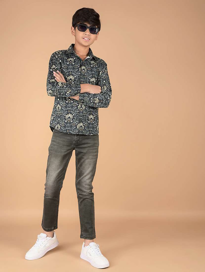 boys long sleeve printed shirt - 21673371 -  Standard Image - 5