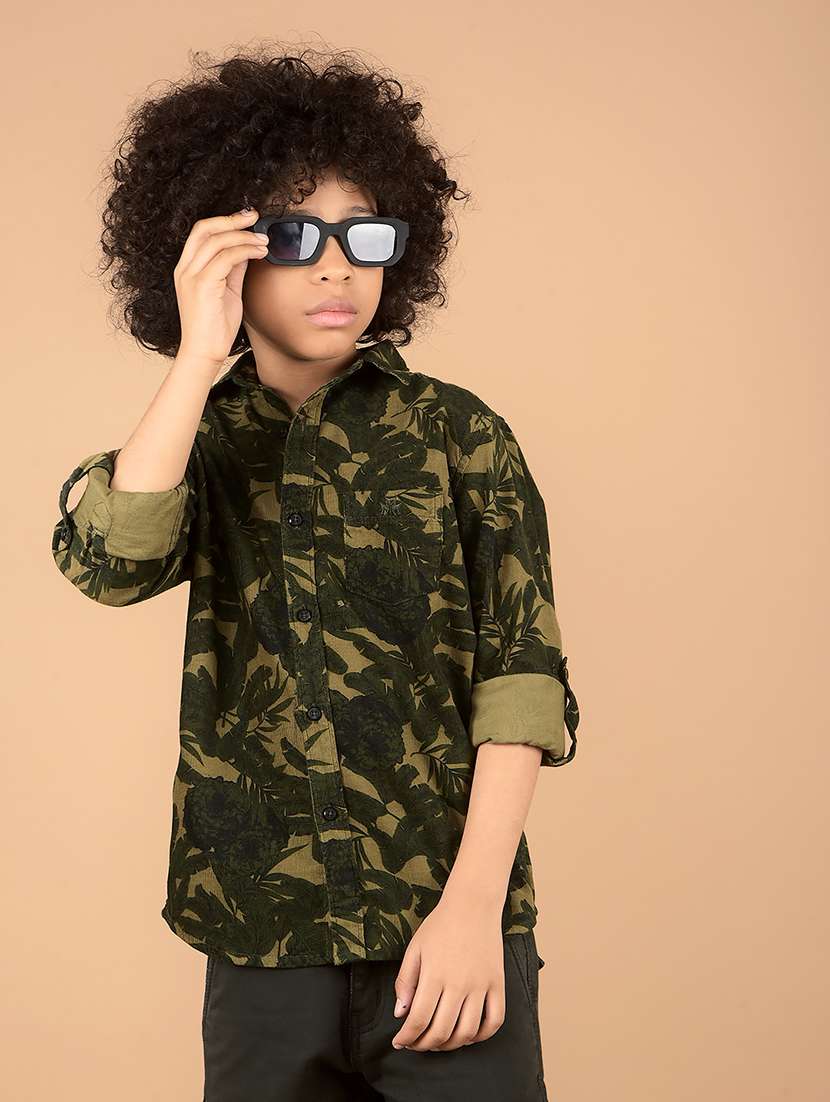 boys long sleeve printed shirt - 21673372 -  Standard Image - 3