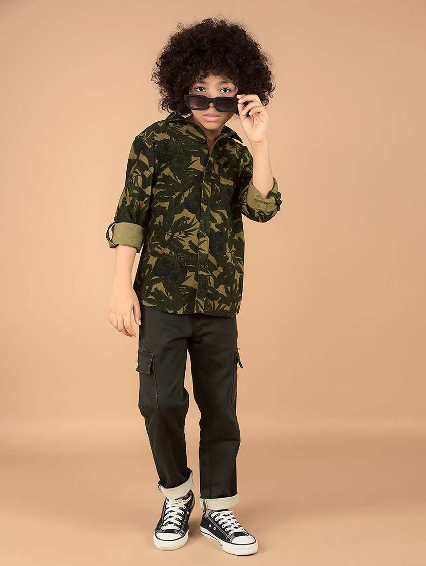boys long sleeve printed shirt - 21673372 -  Standard Image - 5