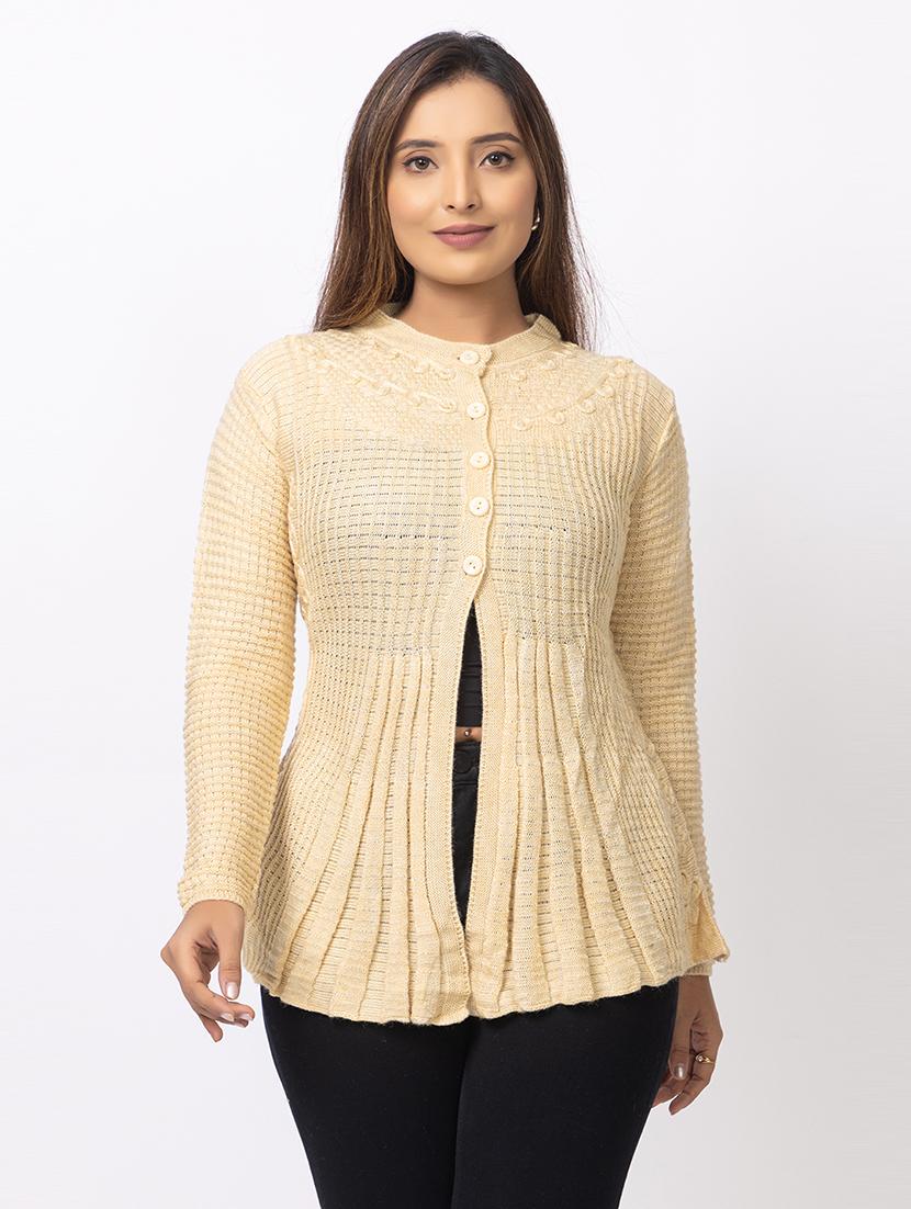 women self designed long sleeves cardigan - 21673400 - Zoom Image - 0