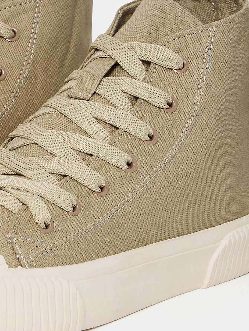 men beige lace up sneaker  - 21673705 -  Standard Image - 5