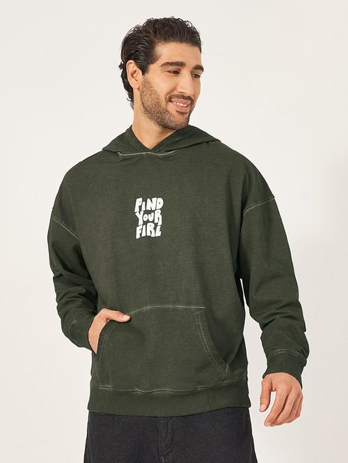 men long sleeve chest print sweatshirt - 21673716 -  Standard Image - 0