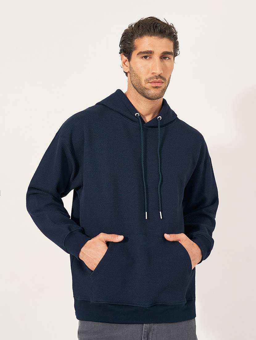 men long sleeve plain sweatshirt