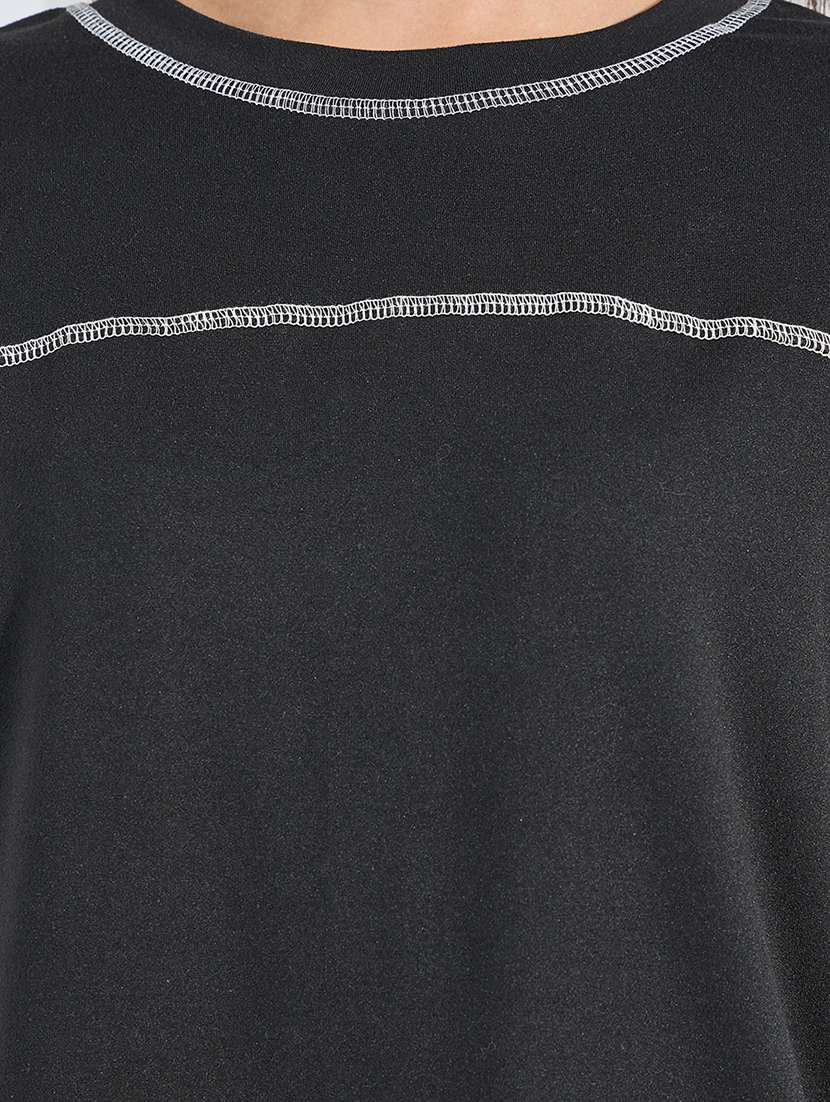 women solid active wear co-ord set - 21673740 -  Standard Image - 5