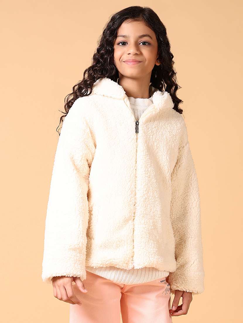 girls solid long sleeve sweatshirts