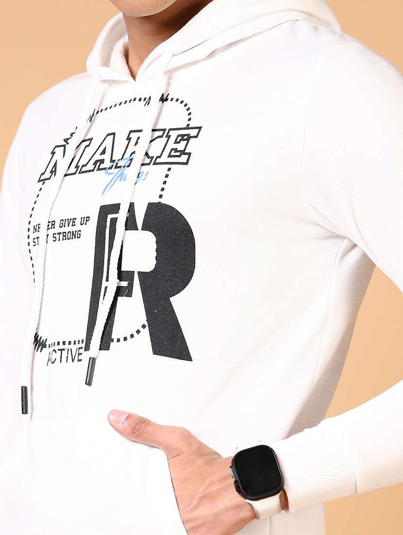 men front print long sleeve sweatshirt - 21674977 -  Standard Image - 5