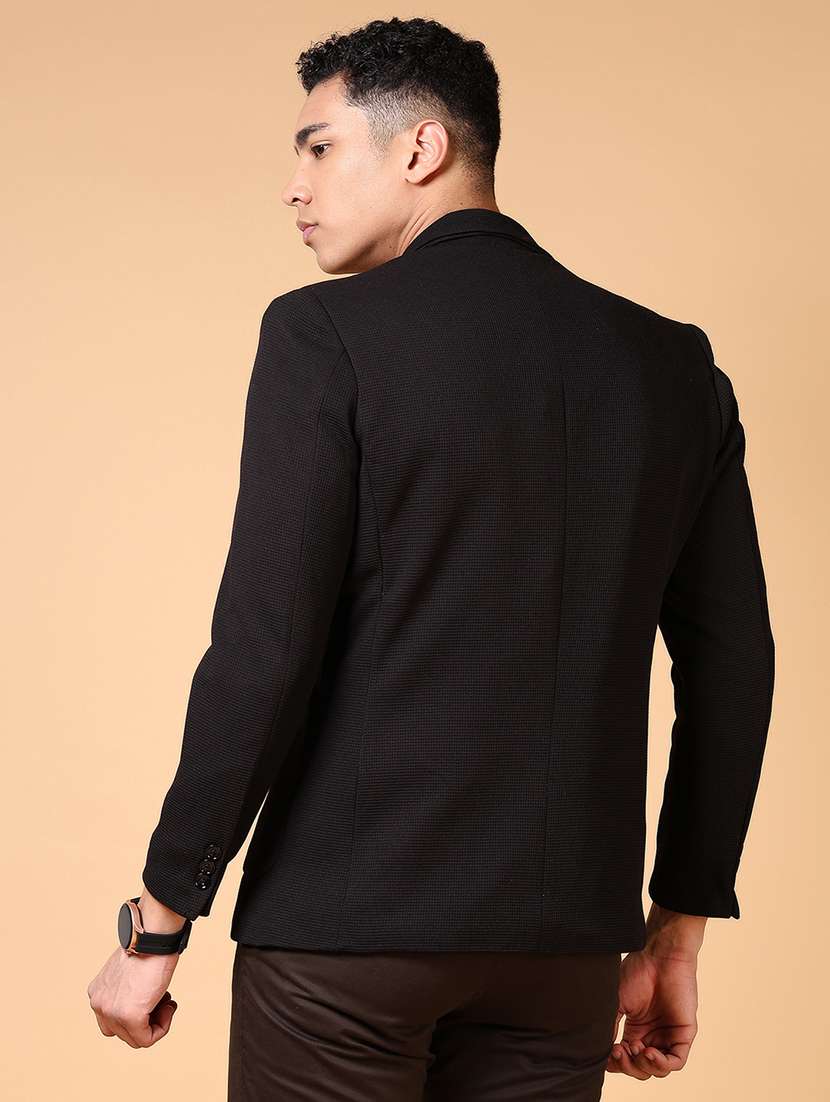 men solid long sleeve single breasted blazer - 21675068 -  Standard Image - 3