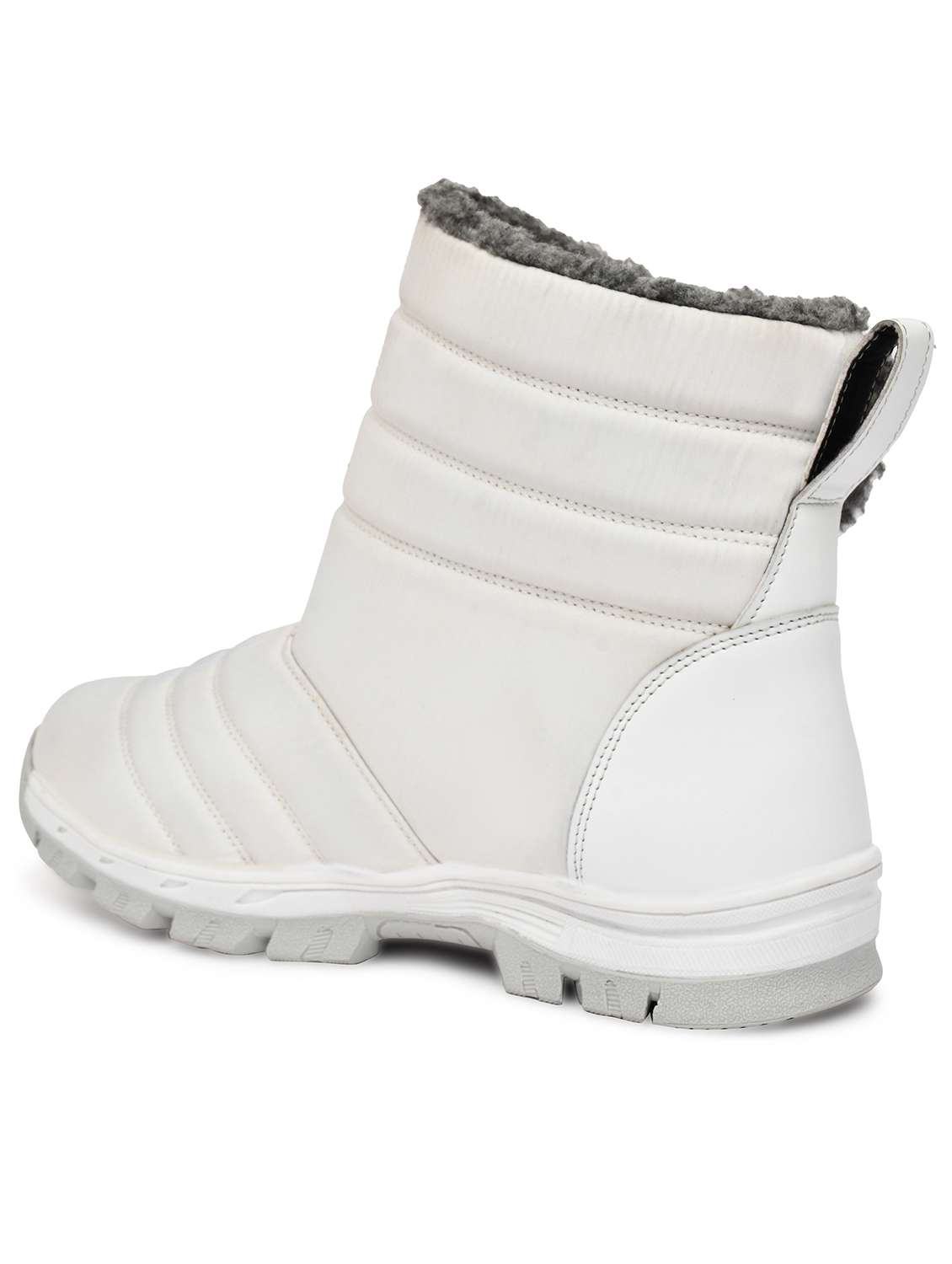 men solid winter wear boots - 21675231 -  Standard Image - 3