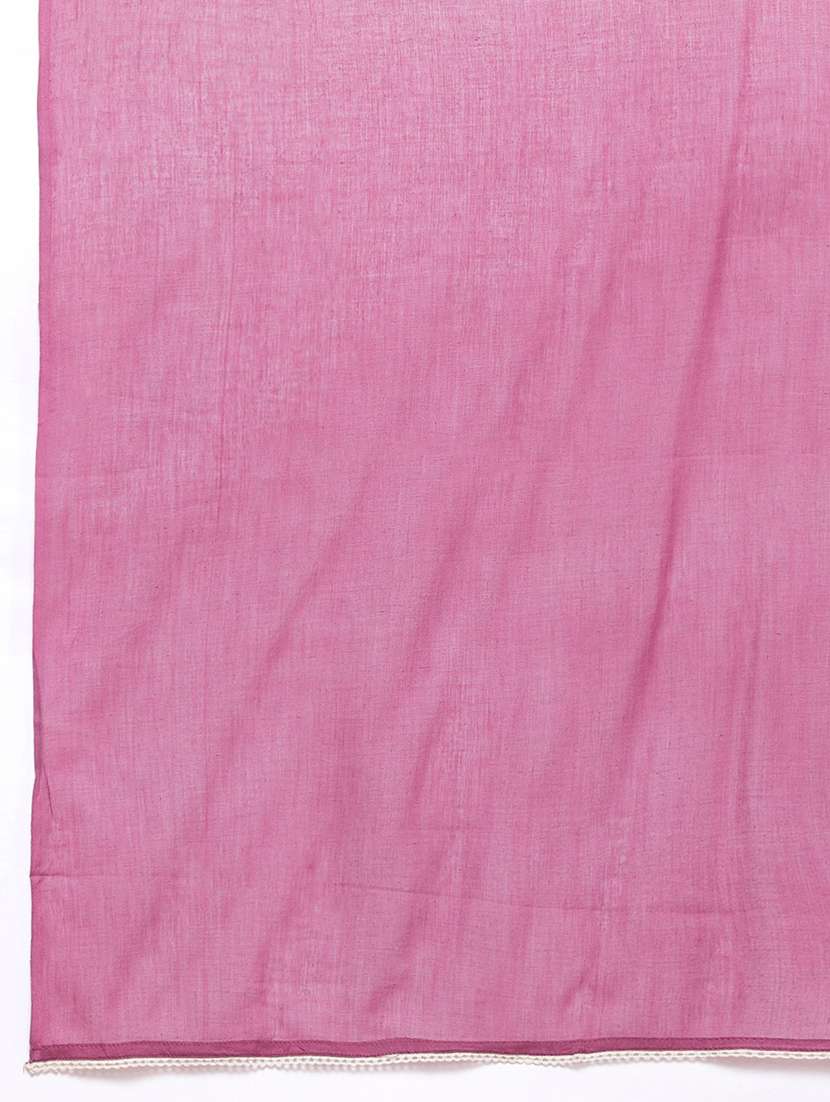 women three quarter sleeve kurta pant with dupatta set - 21675290 -  Standard Image - 8