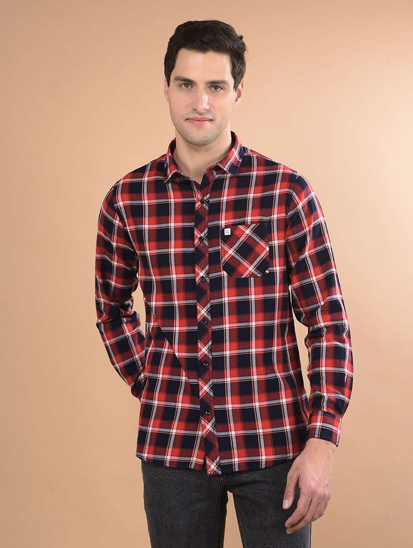 men check long sleeve casual shirt