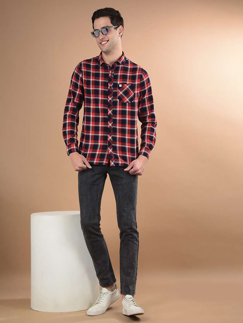 men check long sleeve casual shirt - 21675671 -  Standard Image - 5