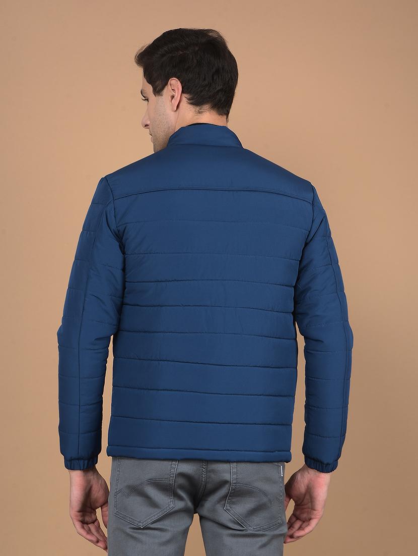 men solid long sleeve puffer jacket - 21675700 - Standard Image - 3