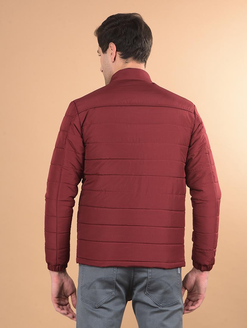 men solid long sleeve puffer jacket - 21675701 - Standard Image - 3