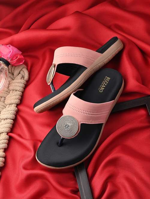 women embellished toe separator sandal - 21676031 -  Standard Image - 0