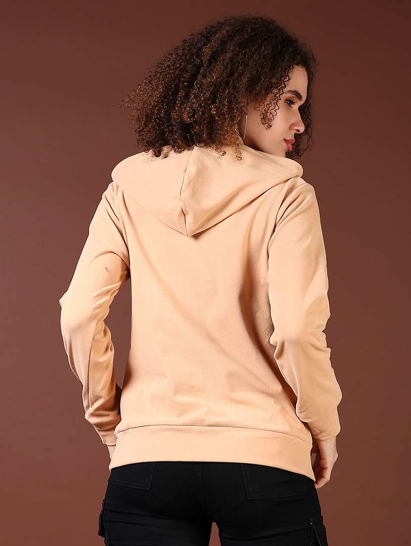 women long sleeves plain sweatshirt - 21676213 -  Standard Image - 3
