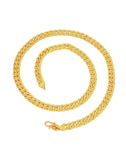gold plated long chain - 21676479 - Standard Image - 0