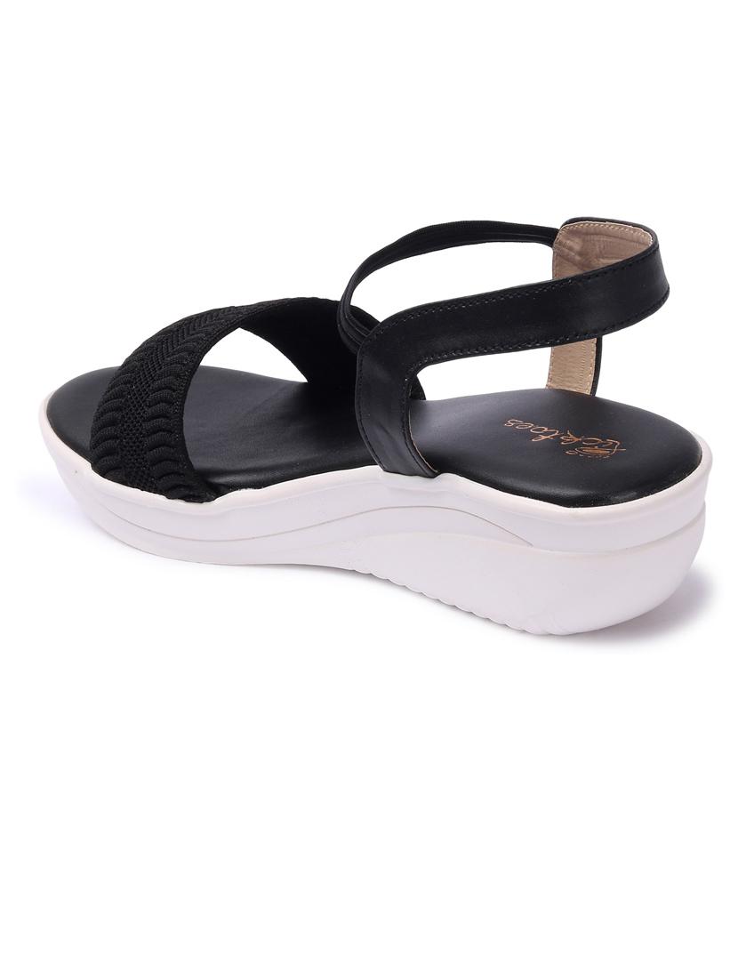 women ankle strap wedge - 21676684 - Standard Image - 3