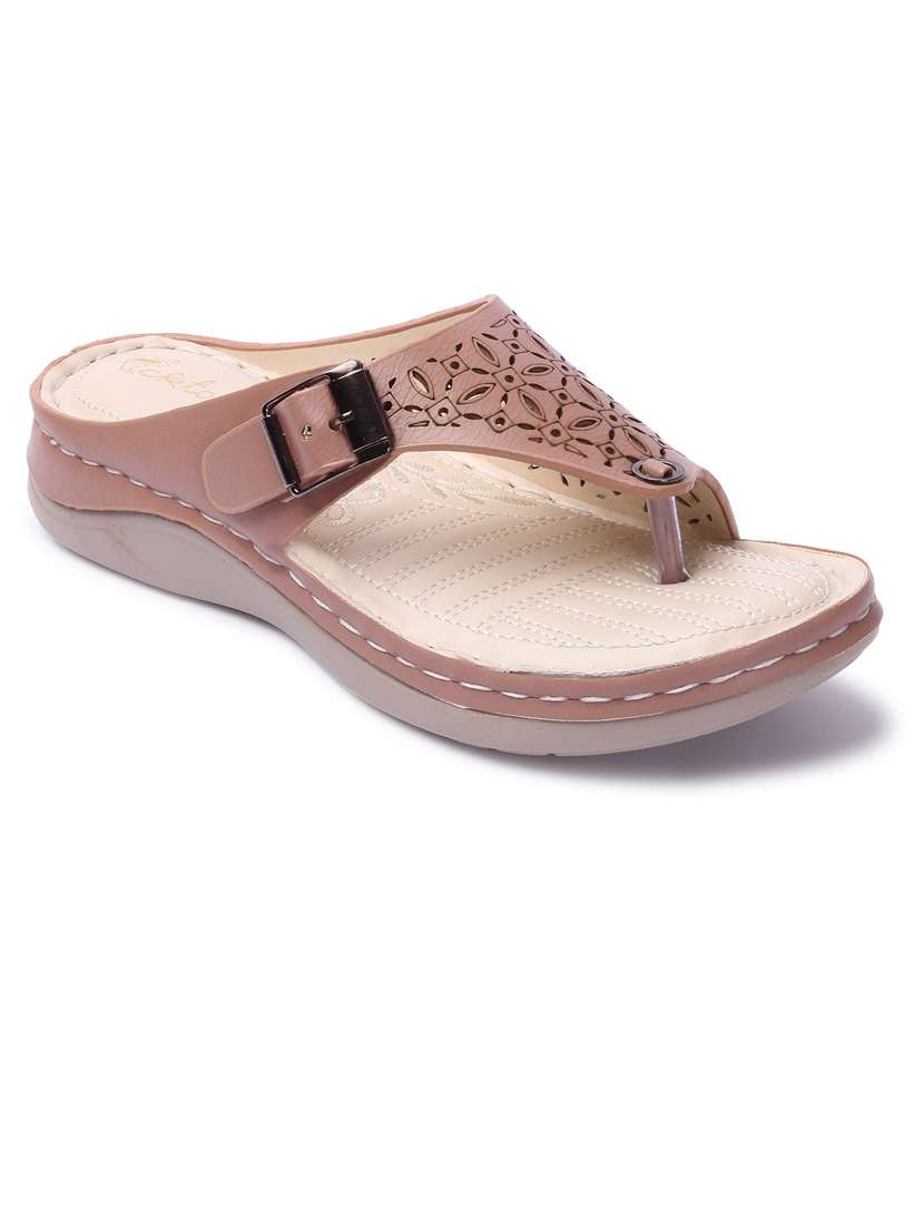 women cut work toe separator sandal - 21676696 - Zoom Image - 0