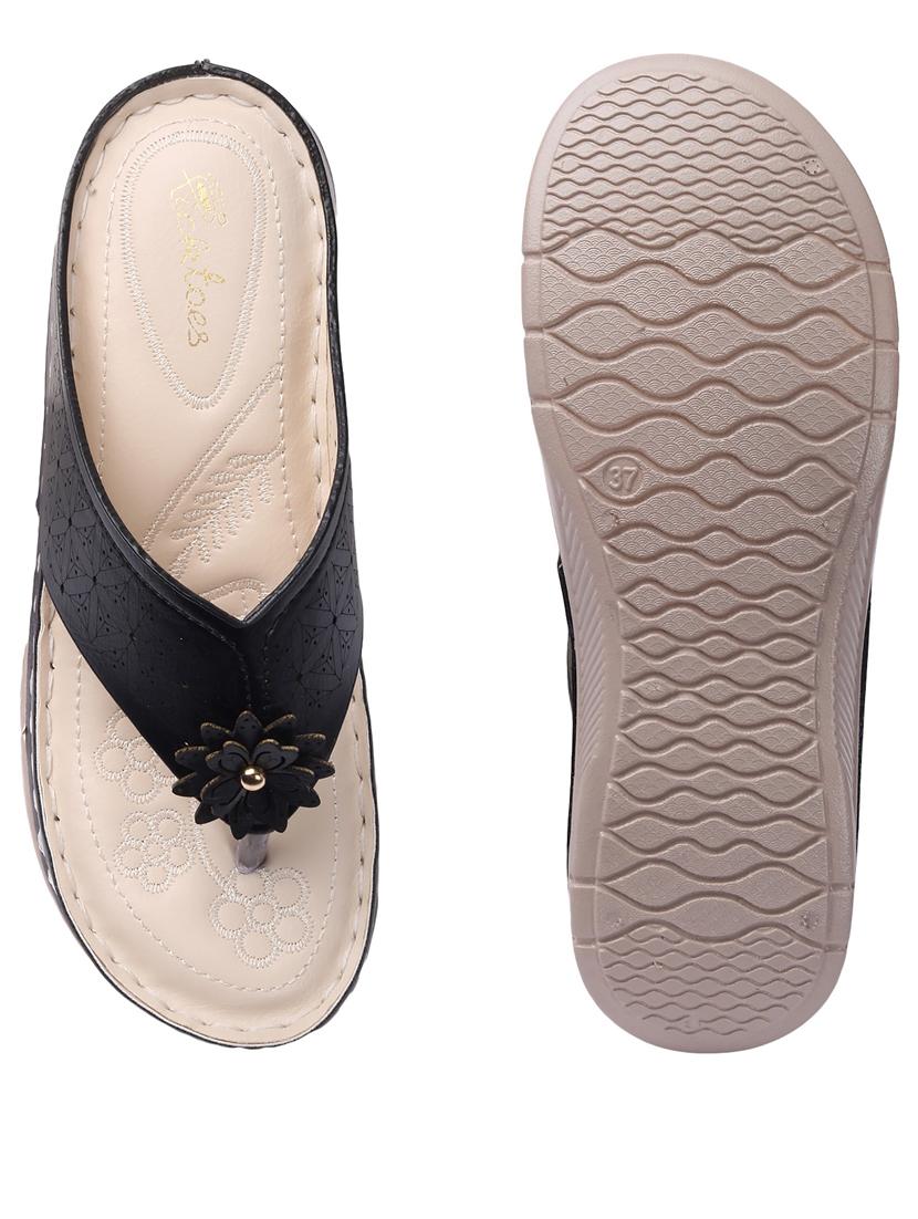 women cut work toe separator sandal - 21676709 - Standard Image - 3