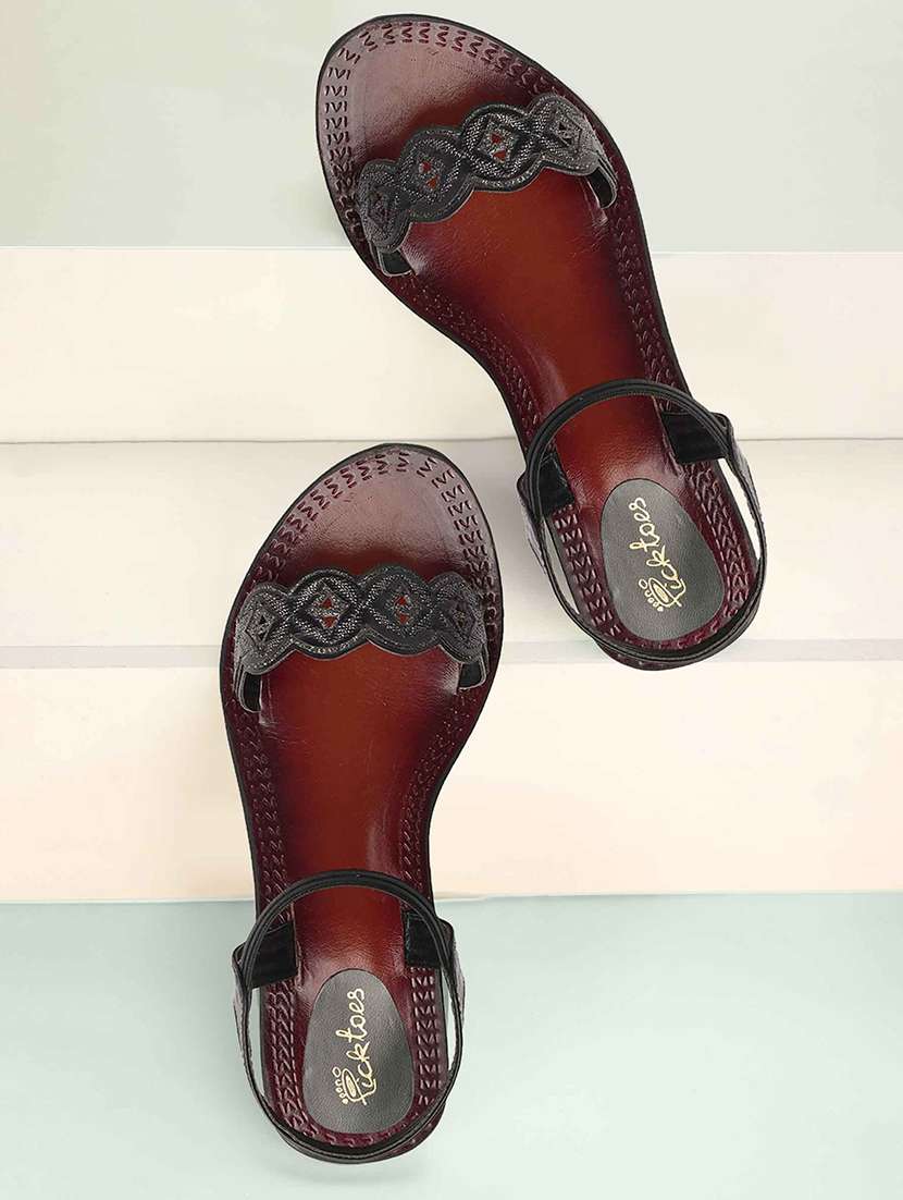 women back strap block heel sandal - 21676716 -  Zoom Image - 0