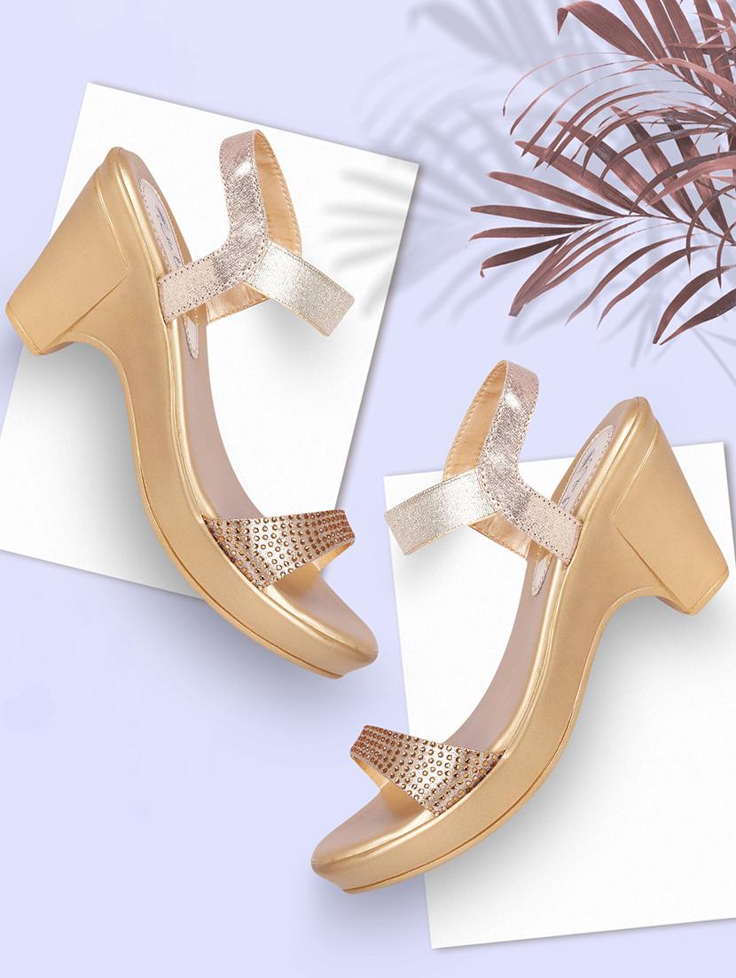 women back strap block heel sandal - 21676740 -  Zoom Image - 0
