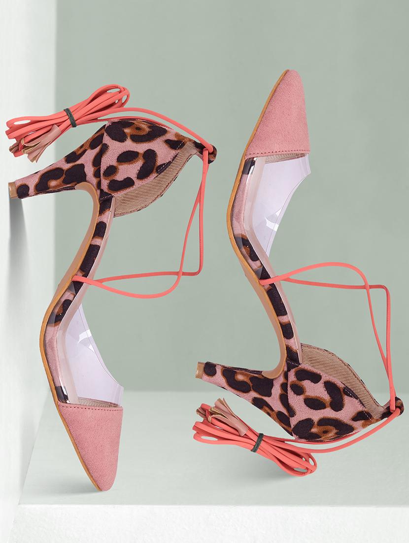 women animal printed gladiators sandal - 21676767 -  Zoom Image - 0