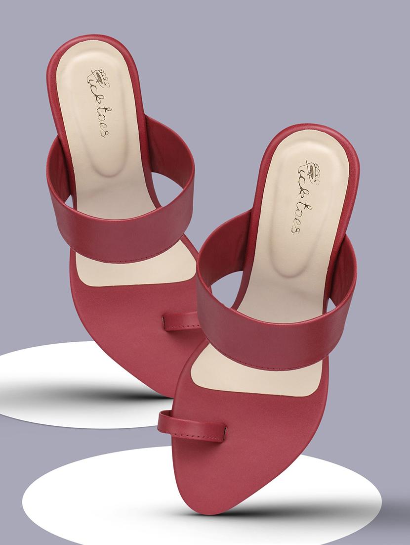 women slip on block heel sandal - 21676826 -  Zoom Image - 0