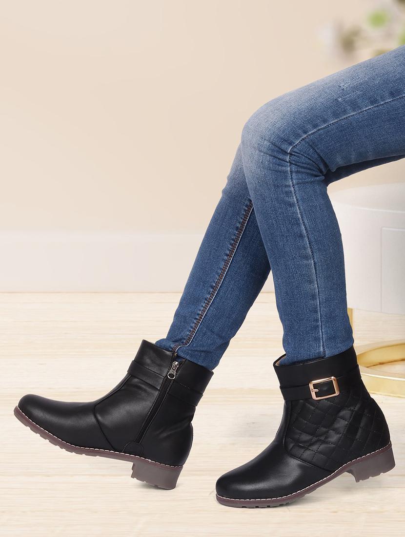 women black ankle boots - 21676855 - Standard Image - 3