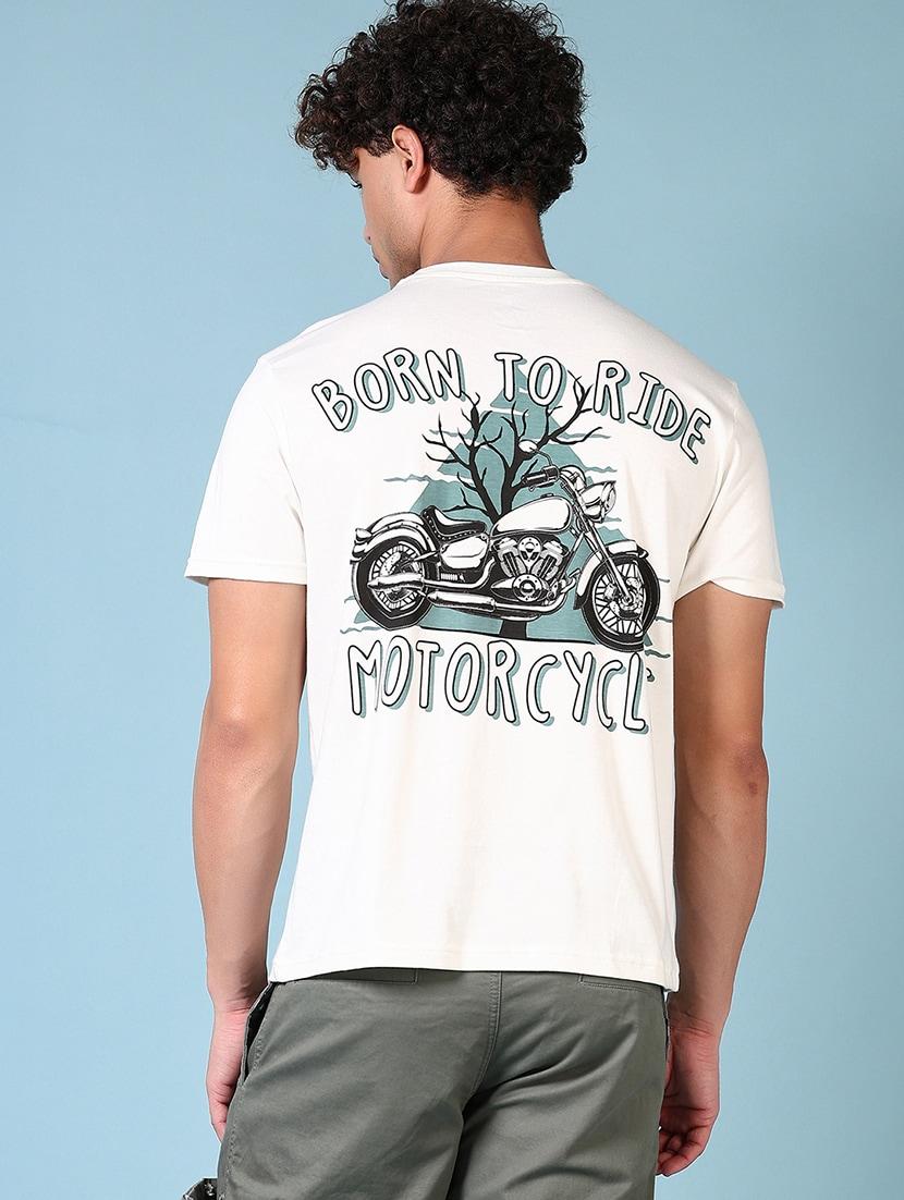men back print short sleeve t-shirt - 21677630 - Zoom Image - 0