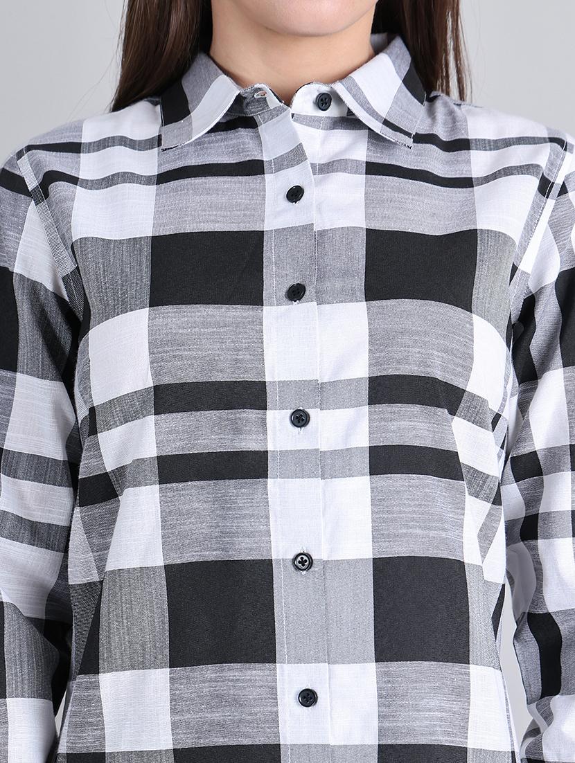 women checkered nightwear pyjama set - 21677814 - Standard Image - 5