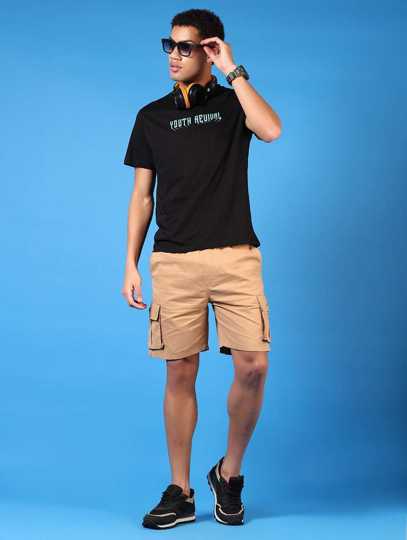 men printed short sleeve regular fit t-shirt - 21677918 -  Standard Image - 3