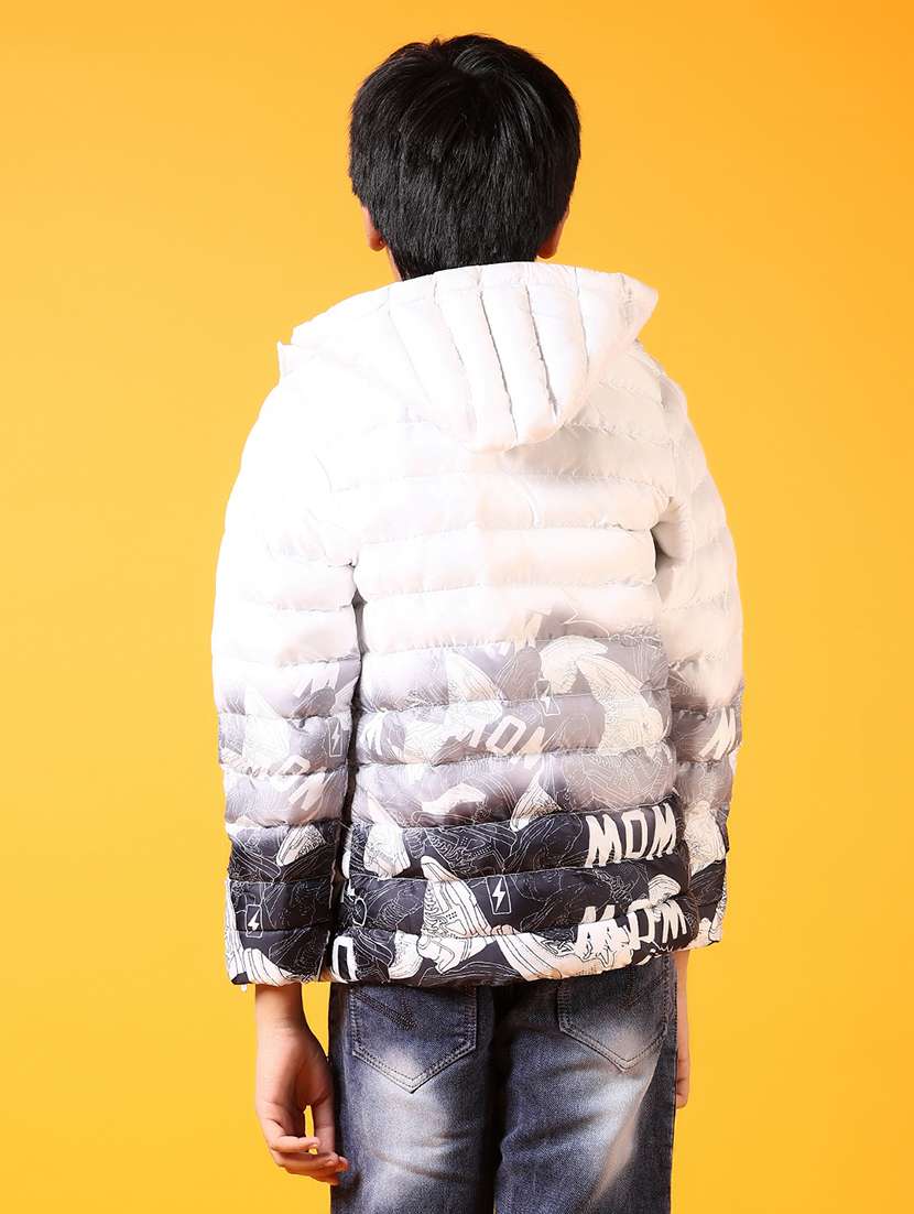 girls quilted long sleeve jacket - 21678109 -  Standard Image - 3