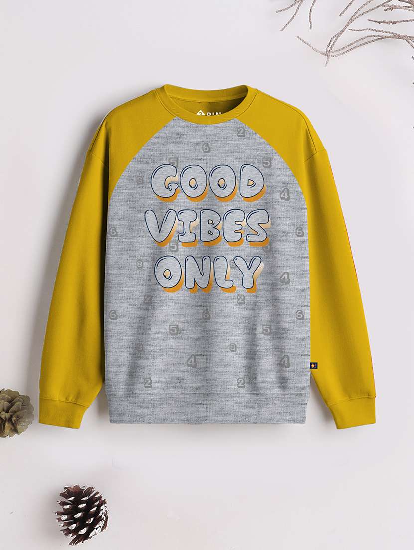 kids pack of 3 printed sweatshirts - 21678209 -  Standard Image - 3