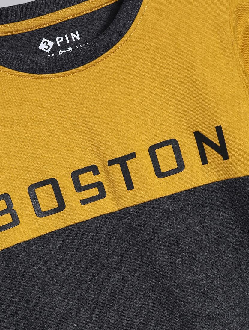 kids long sleeves color block sweatshirt - 21678214 - Standard Image - 3