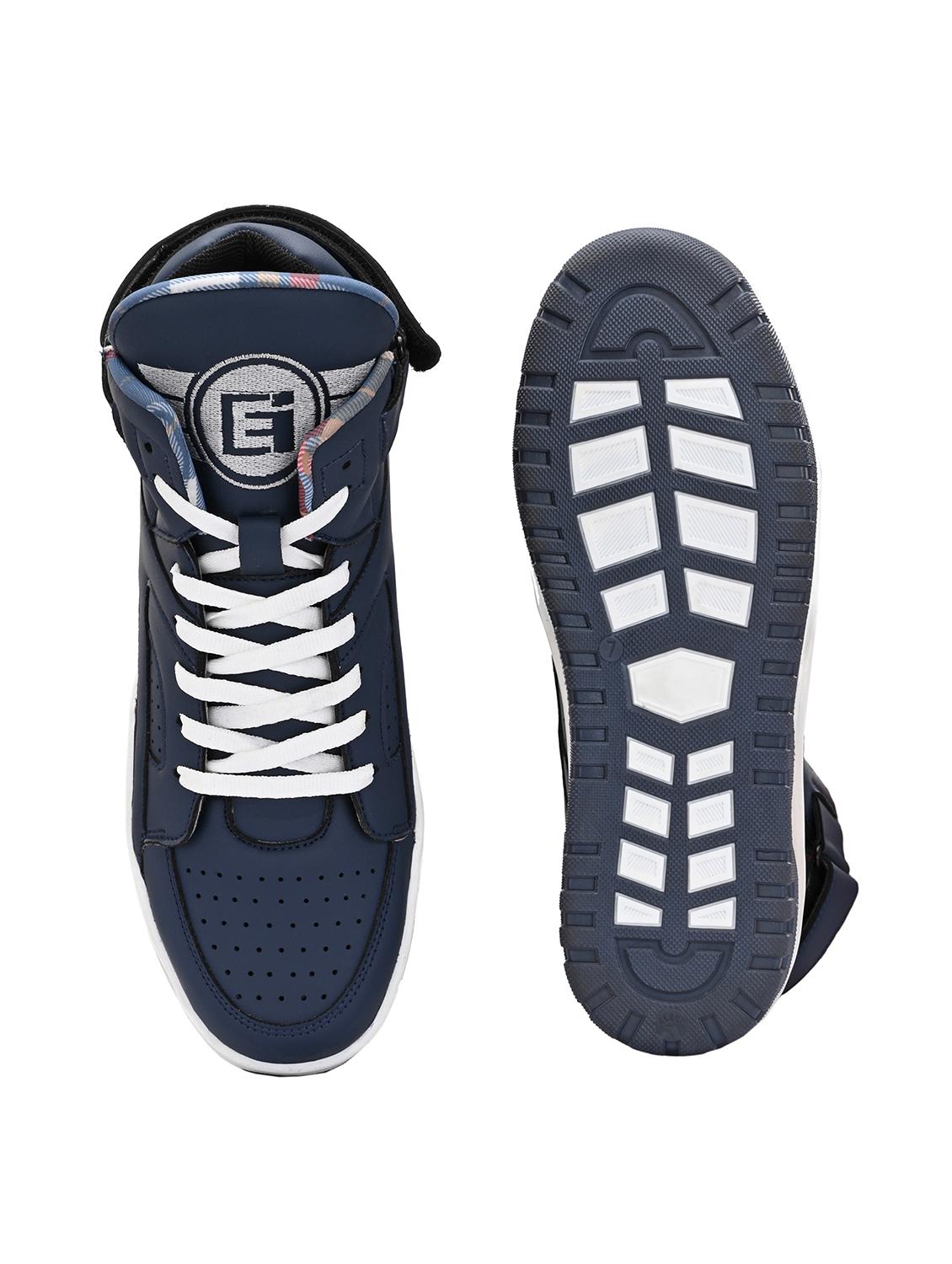 men solid lace up sneakers - 21678343 - Standard Image - 5