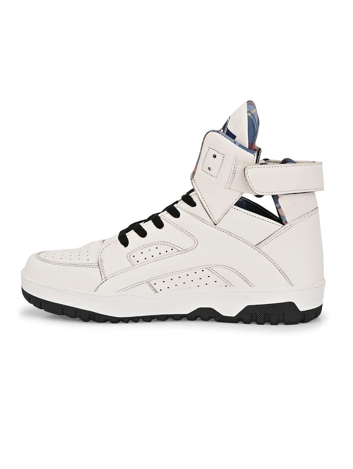 men white lace up sneakers - 21678344 - Standard Image - 3
