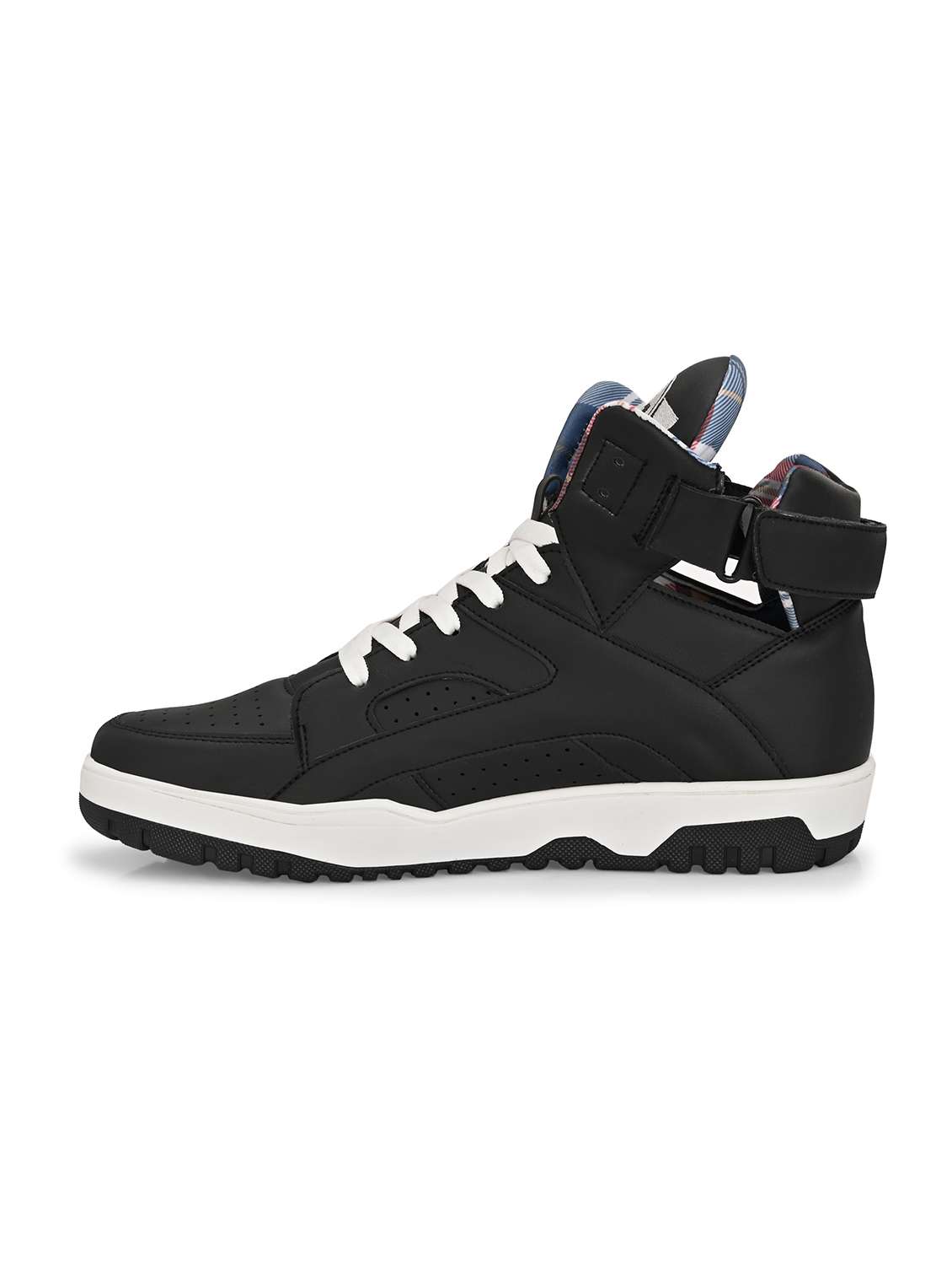 men black lace up sneakers - 21678345 - Standard Image - 3