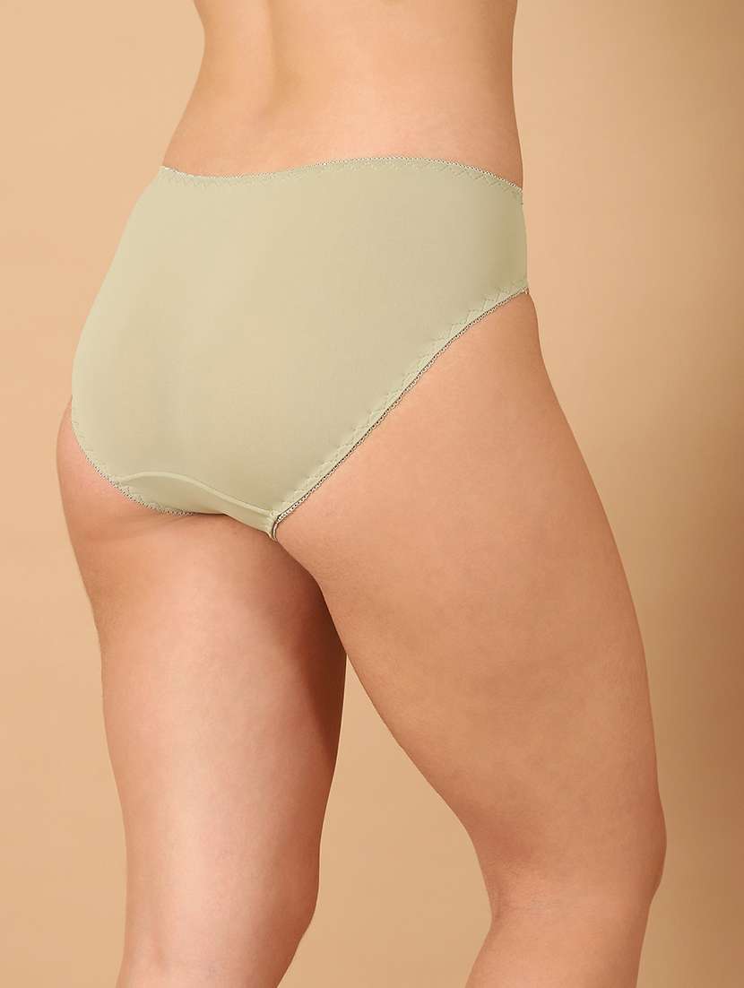 women solid mid rise bikini panty - 21678369 - Standard Image - 3