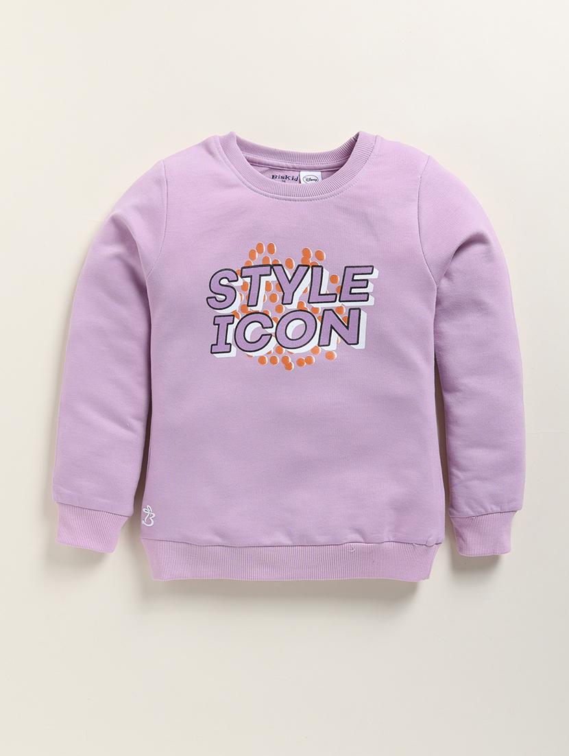 kids long sleeves front & back print sweatshirt - 21678444 -  Zoom Image - 0