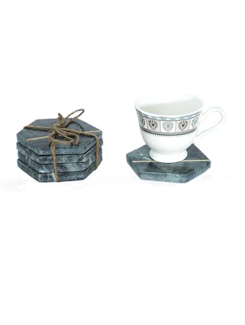 marble coaster set of 4 pcs